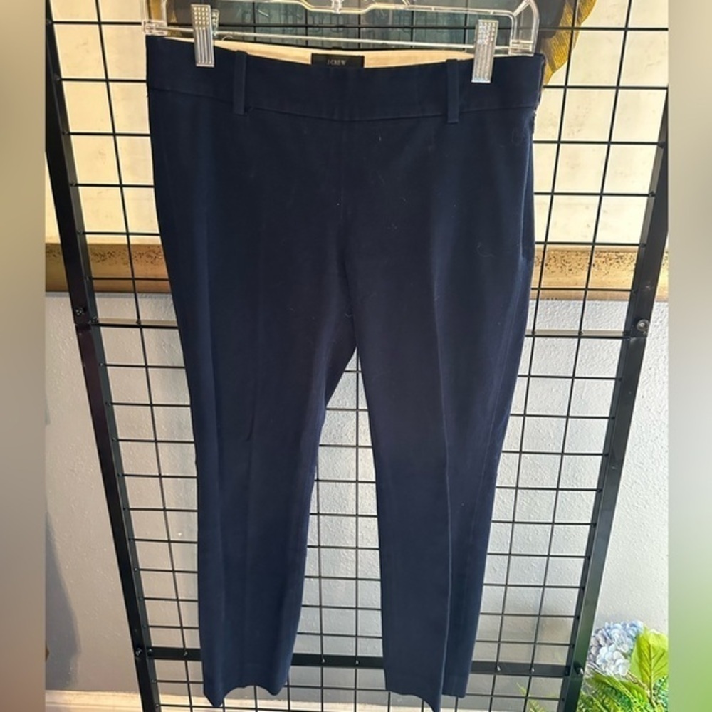 J crew Minnie navy crop pants